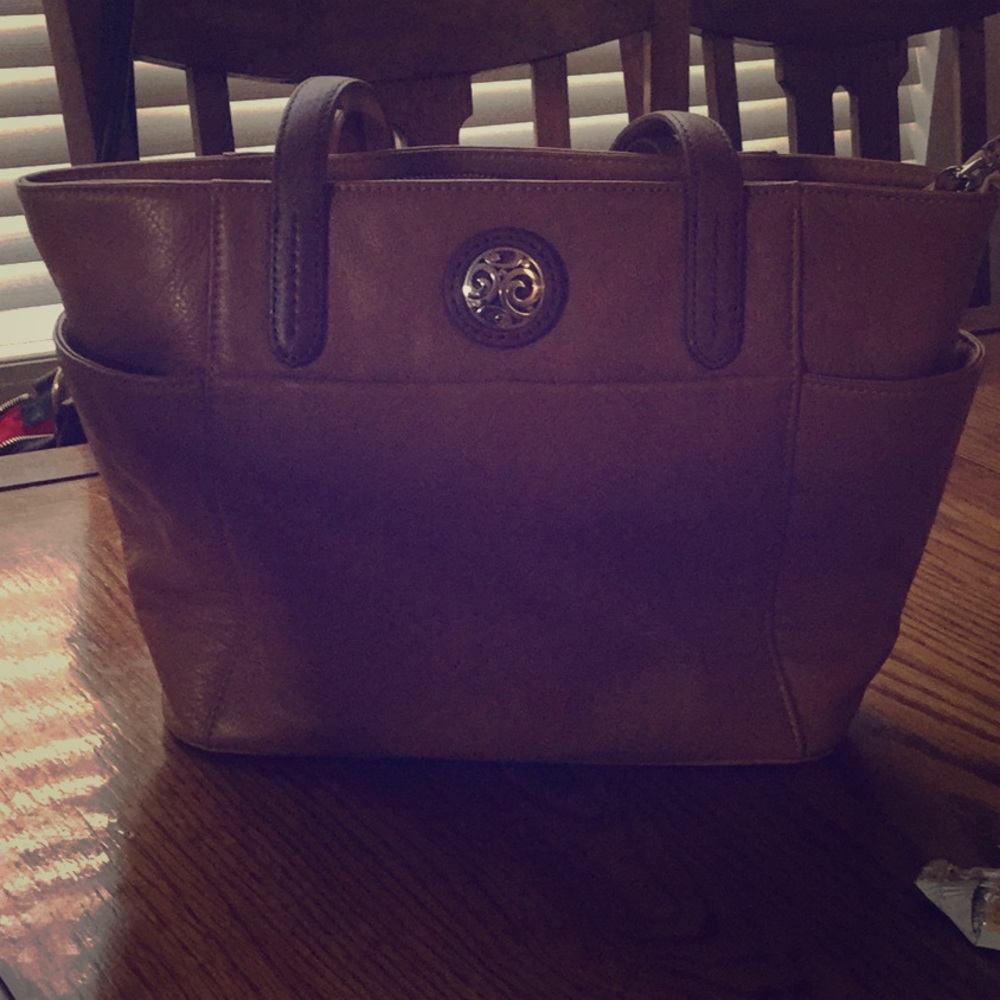 Brighton Tan Leather Tote